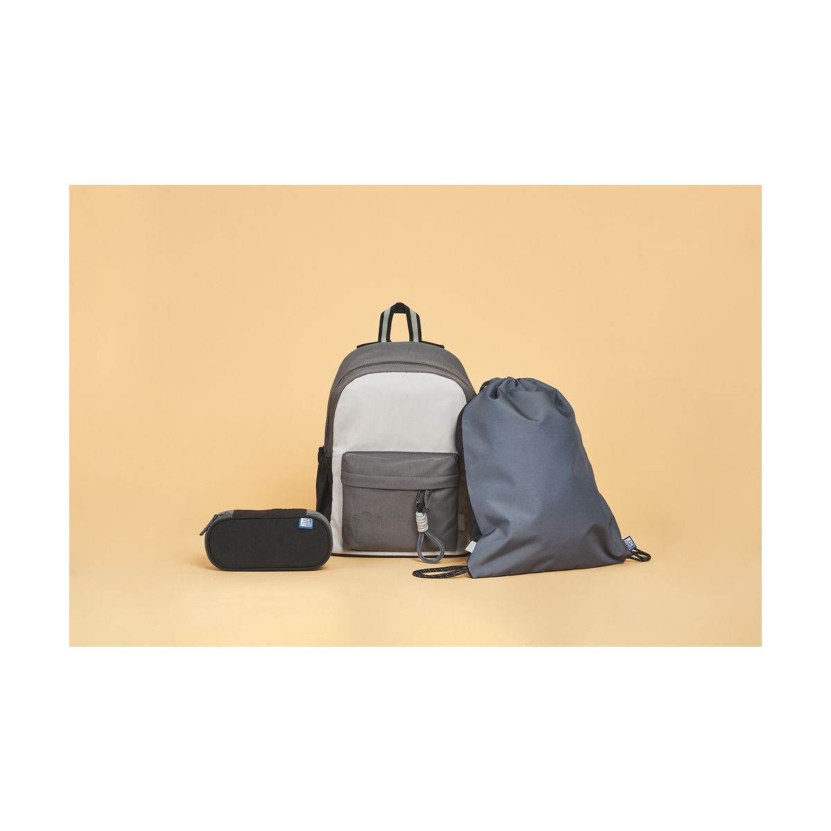 Plecak Funky szary Oxford (400196556)