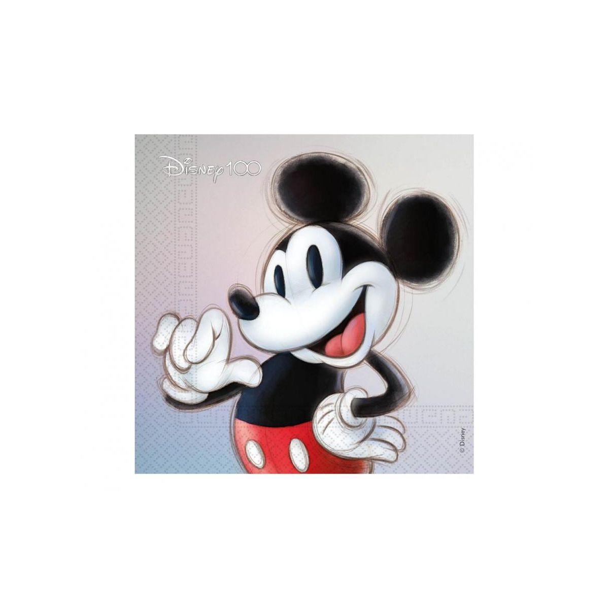 Serwetki Godan Disney 100 - Mickey mix papier [mm:] 330x330 (95673)