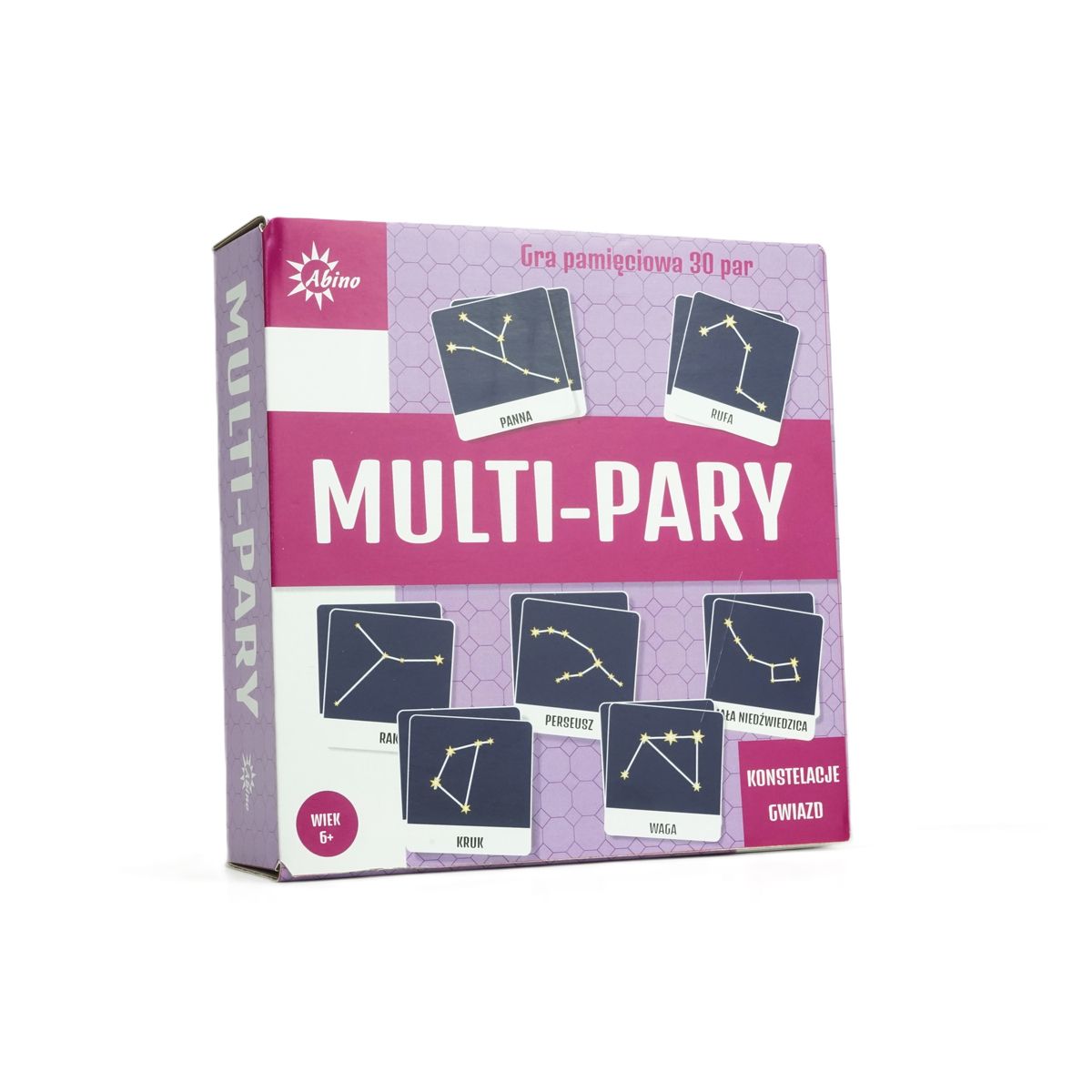 Gra edukacyjna multi-party konstelacje gwiazd Abino