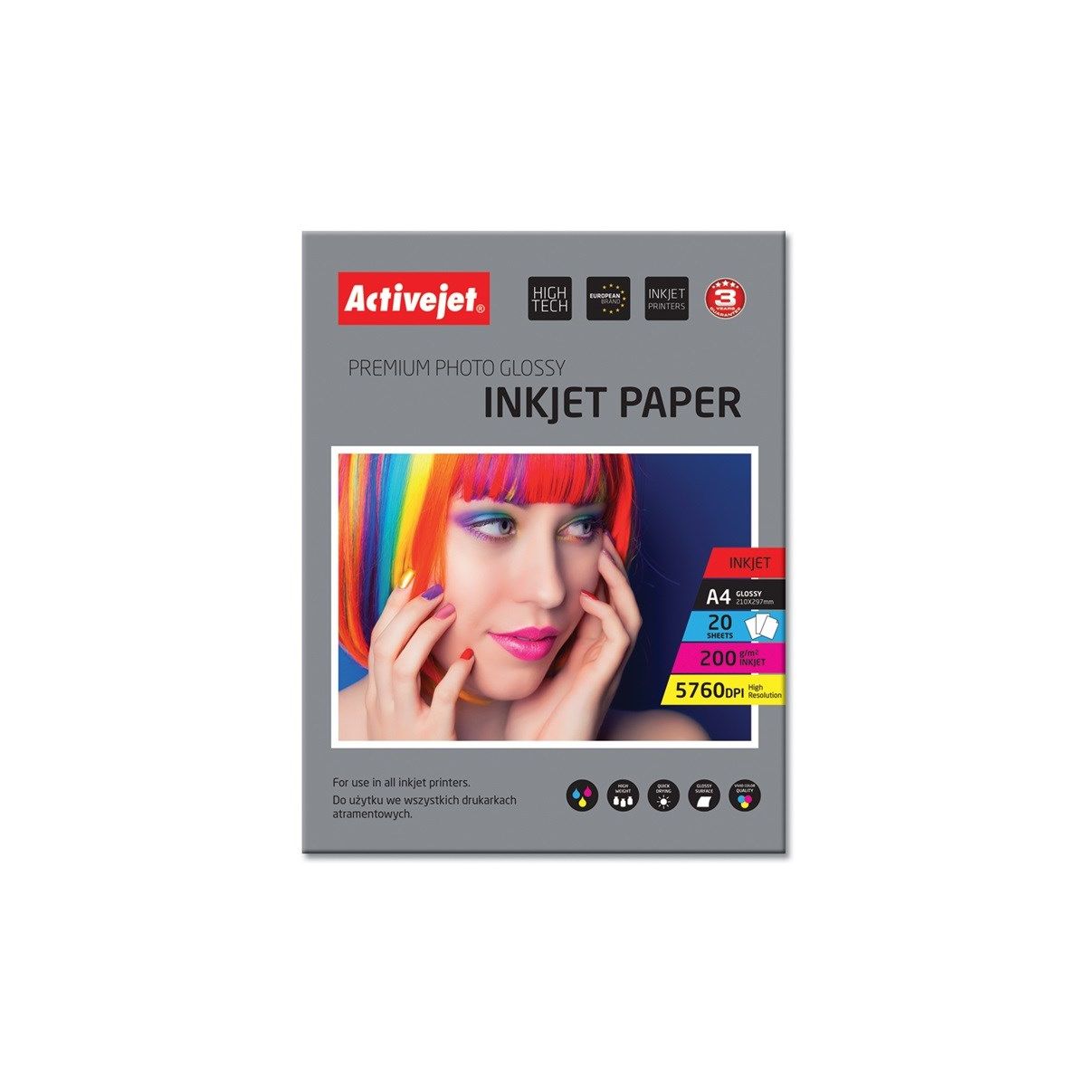 Papier foto Activejet AP4-200G20 (EXPACJPAP0010)