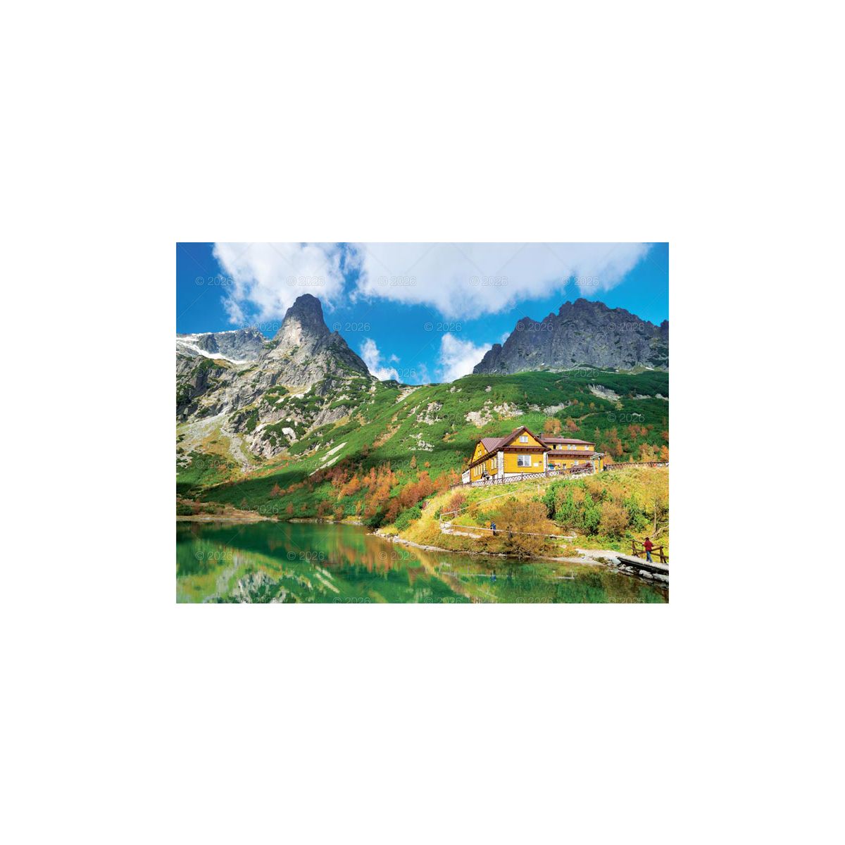 Kalendarz ścienny (401000) k:2915-377 PEJZAŻE TATRZAŃSKIE 13-planszowe 2024 320mm x 470mm Lucrum (RW05)