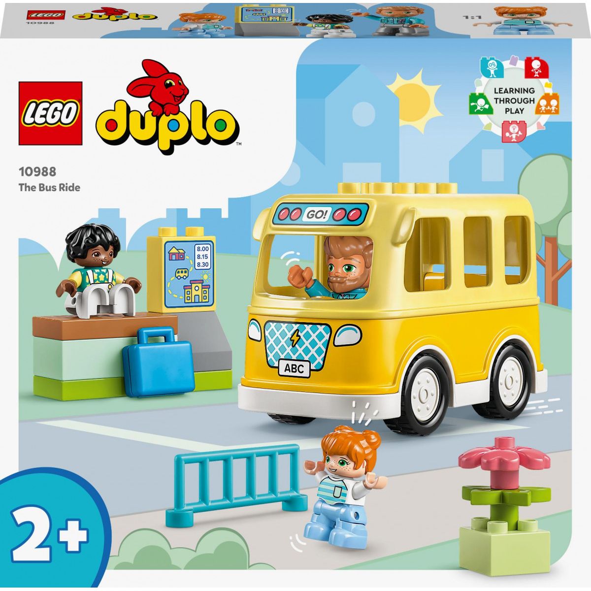 Klocki konstrukcyjne Lego Duplo Przejażdżka autobusem (10988)