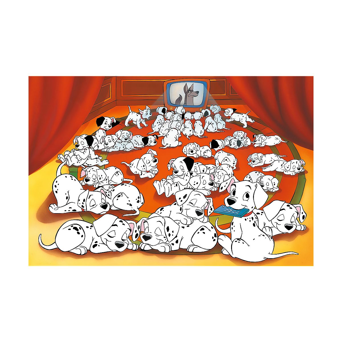 Puzzle 101 Dalmatyńczyków 40-lecie Trefl 600 el. Trefl (37604)