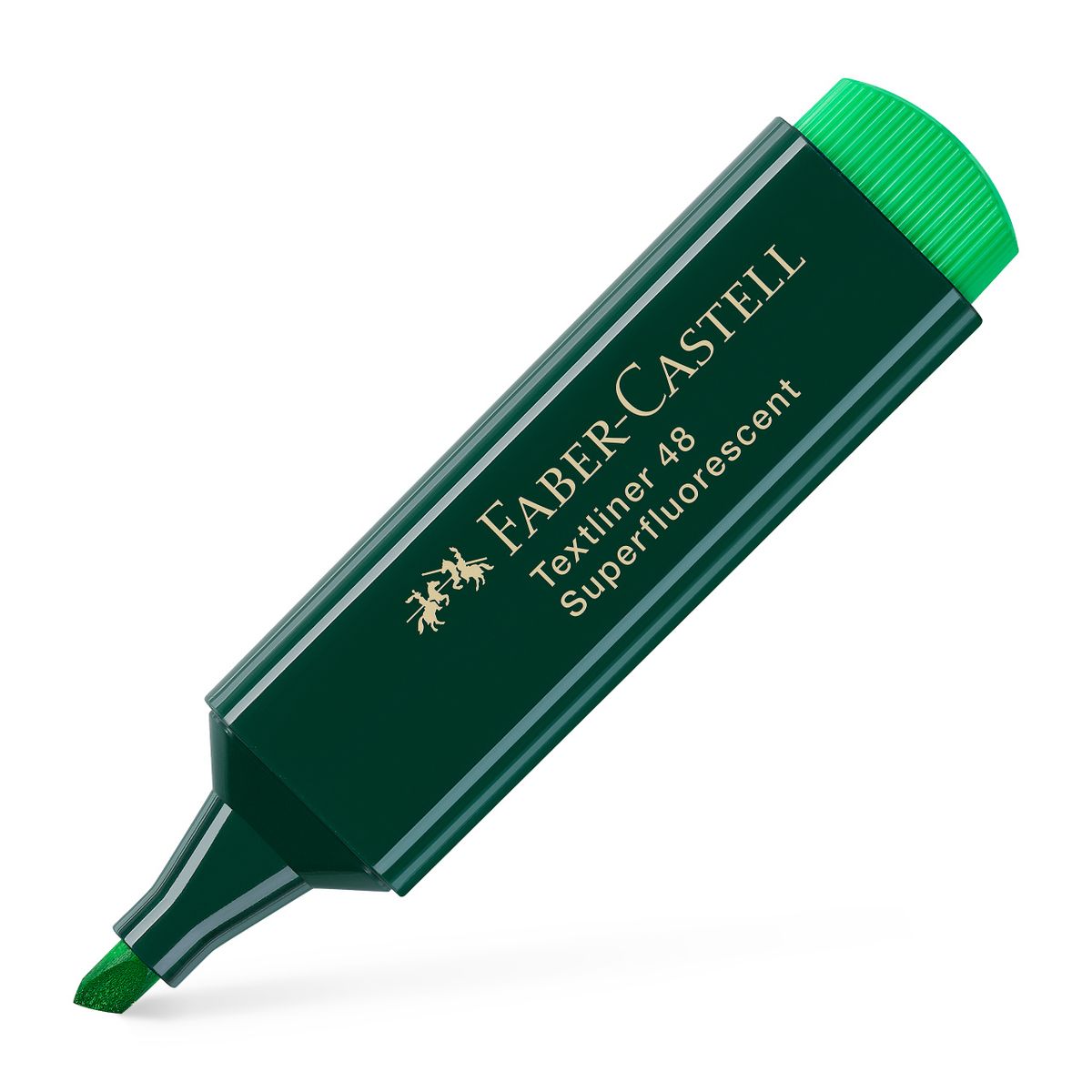Zakreślacz Faber Castell zielony 5,2mm (154863)