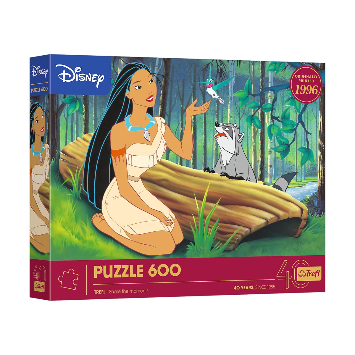 Puzzle Pocahontas 40-lecie Trefl 600 el. Trefl (37605)
