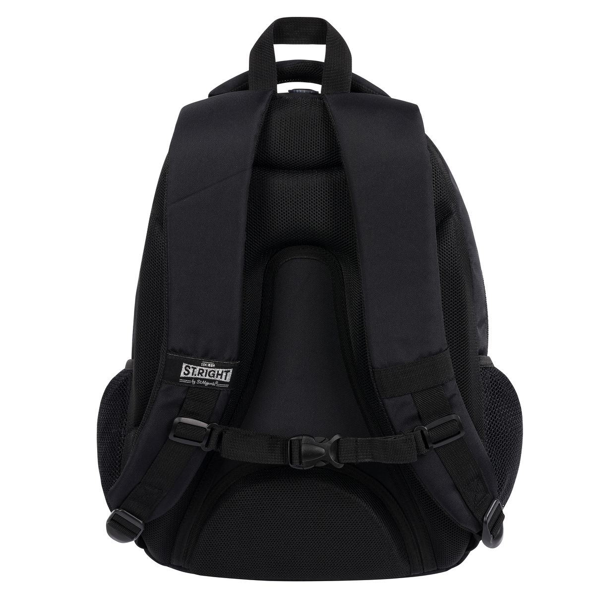 Plecak Stright BLACK VINTAGE 5903235674686 4-KOMORY St.Right (BP-05)