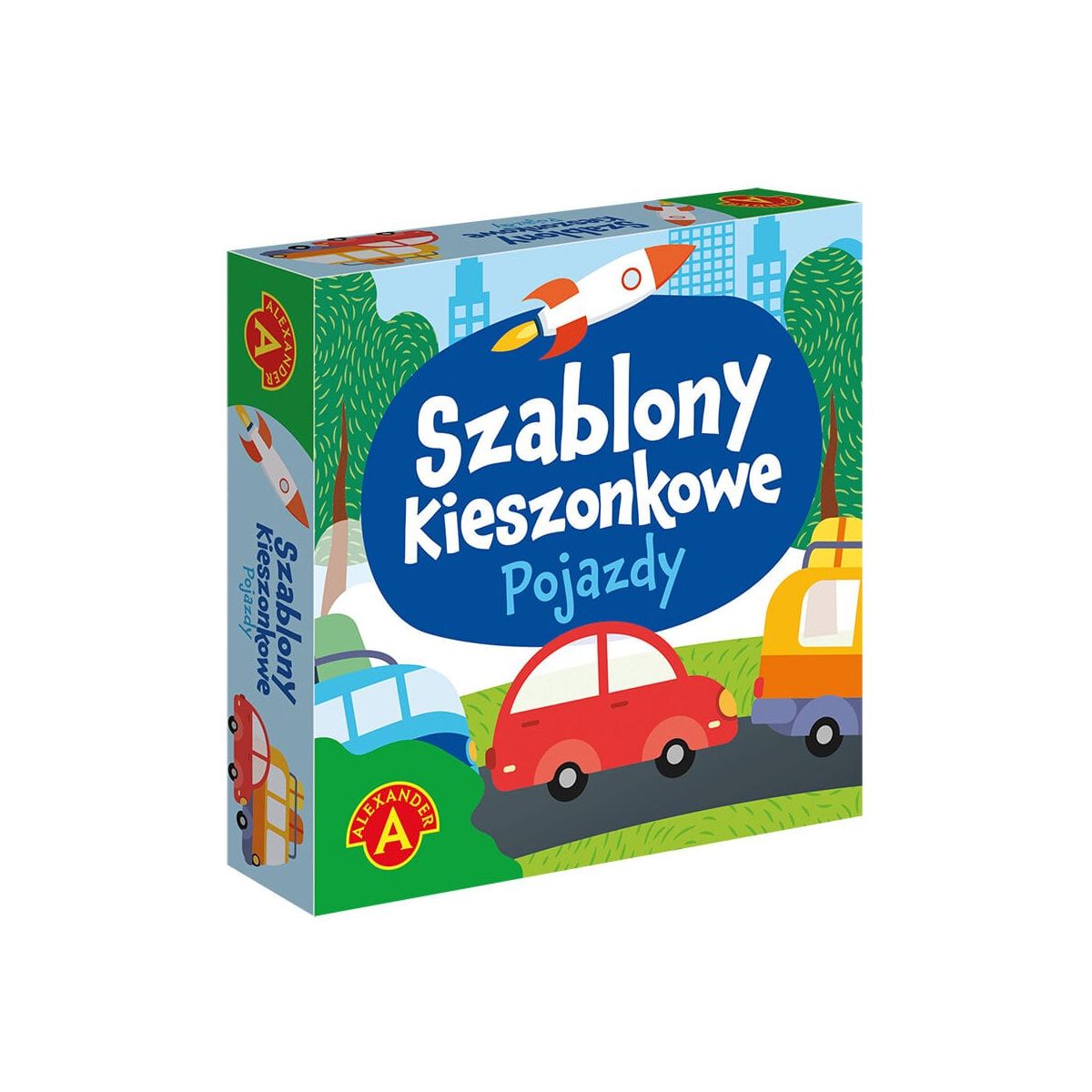 Układanka Alexander Szablony Kieszonkowe ? Pojazdy