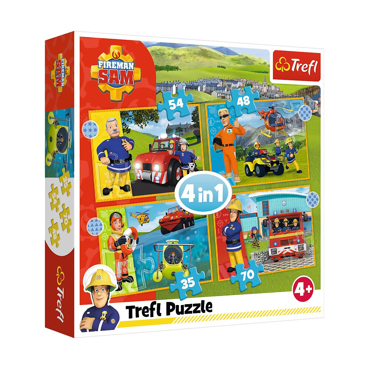 Puzzle Trefl 4w1 el. (34387)