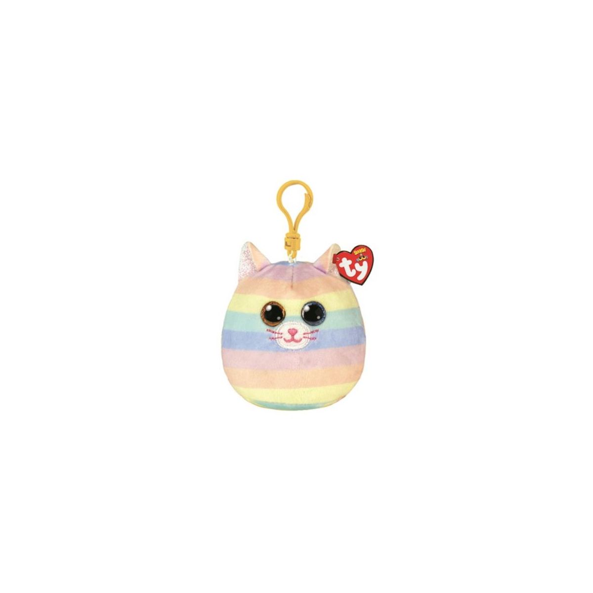 Brelok Squishy Beanies tęczowy kot Ty (TY39561)