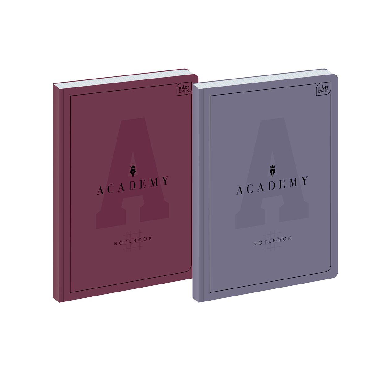 Brulion ACADEMY A4 96k. 90g krata Interdruk (BRA4#ACADE)