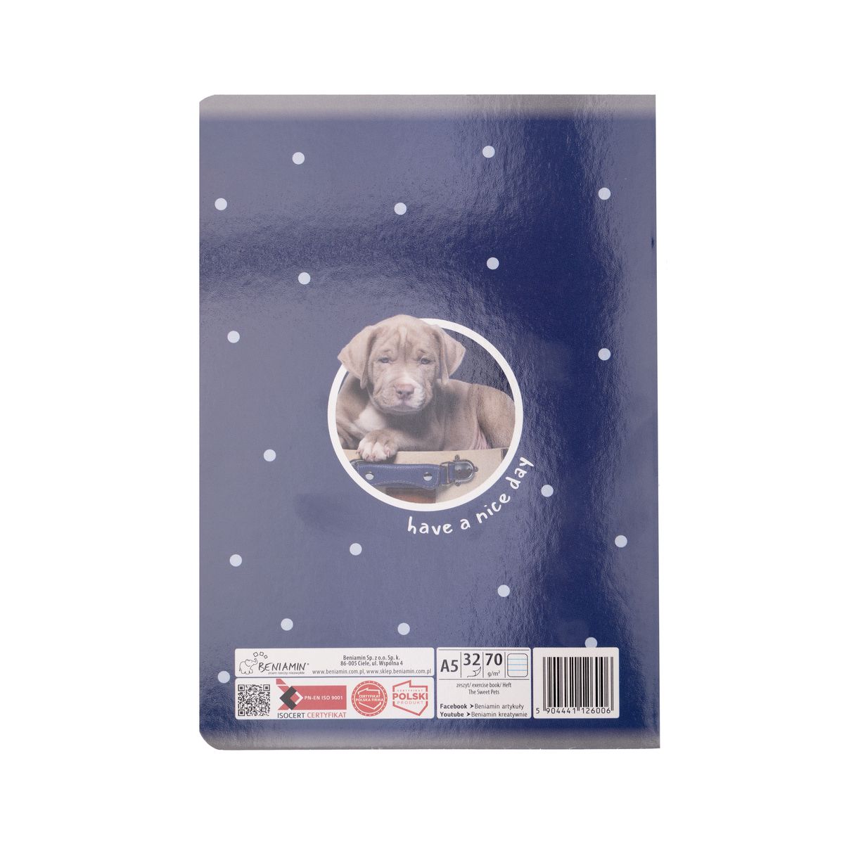 Zeszyt The Sweet Pets Beniamin (6006)