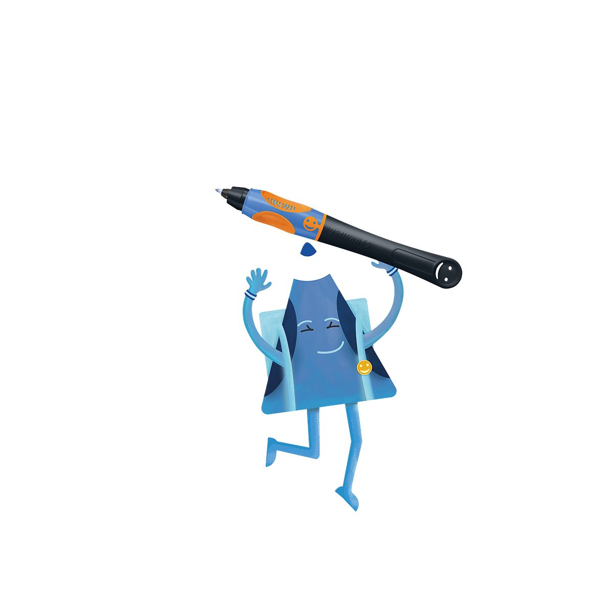 Pióro kulkowe Pelikan Dla Praworęcznych Griffix neon fresh blue (400191571)
