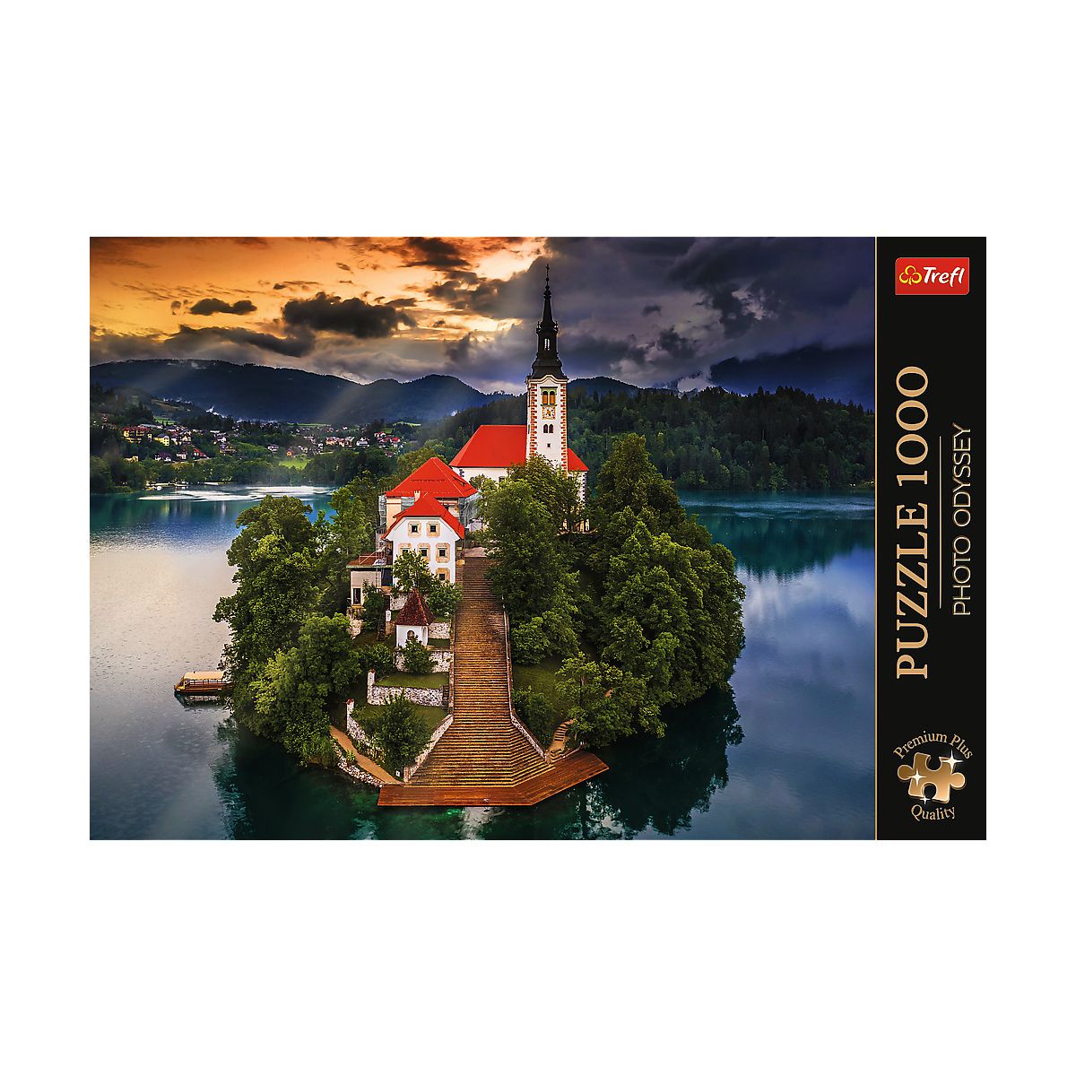 Puzzle Trefl Premium Plus Jezioro Bled, Słowenia 1000 el. (10797)