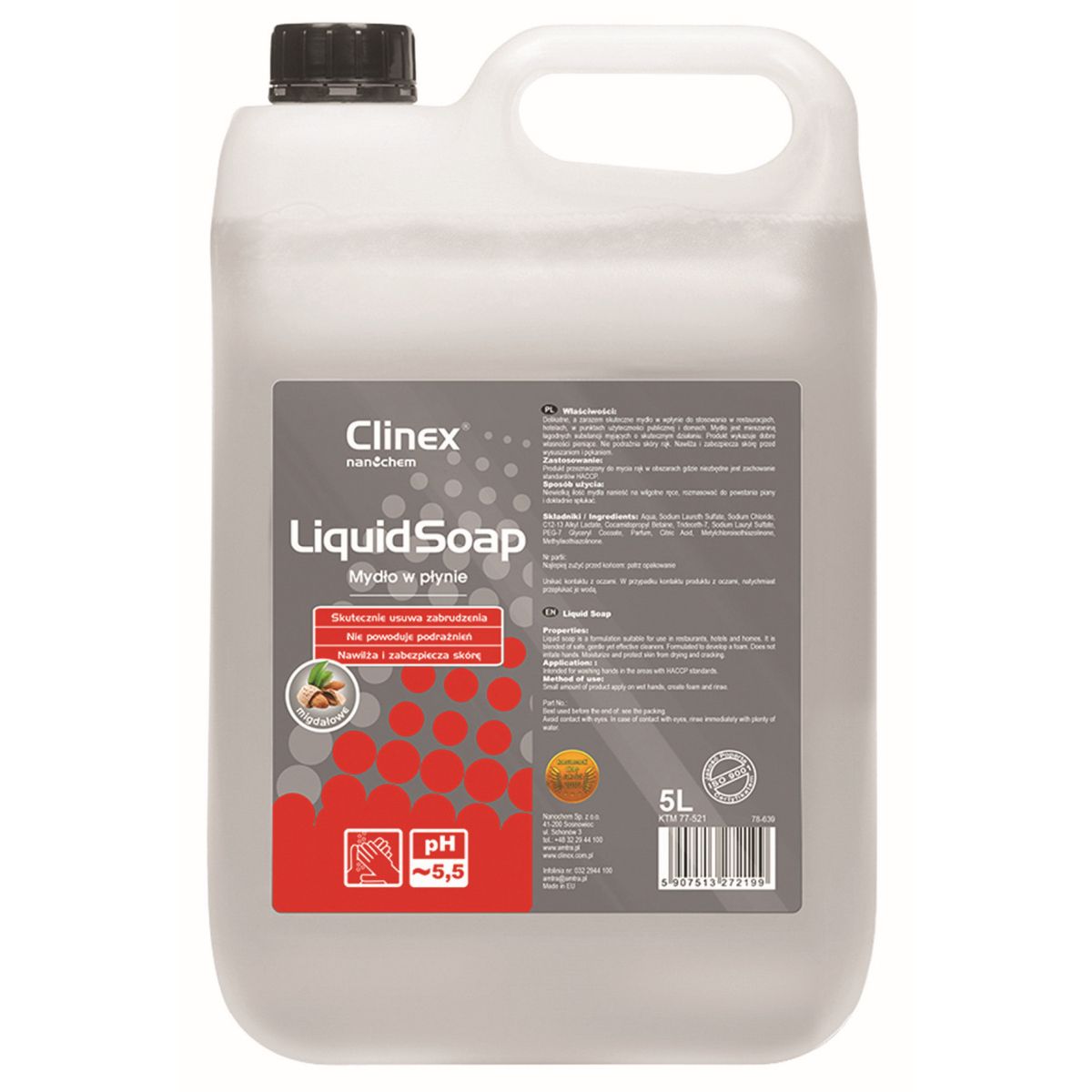 Mydło w płynie Clinex Liquid Soap 5l (77521)