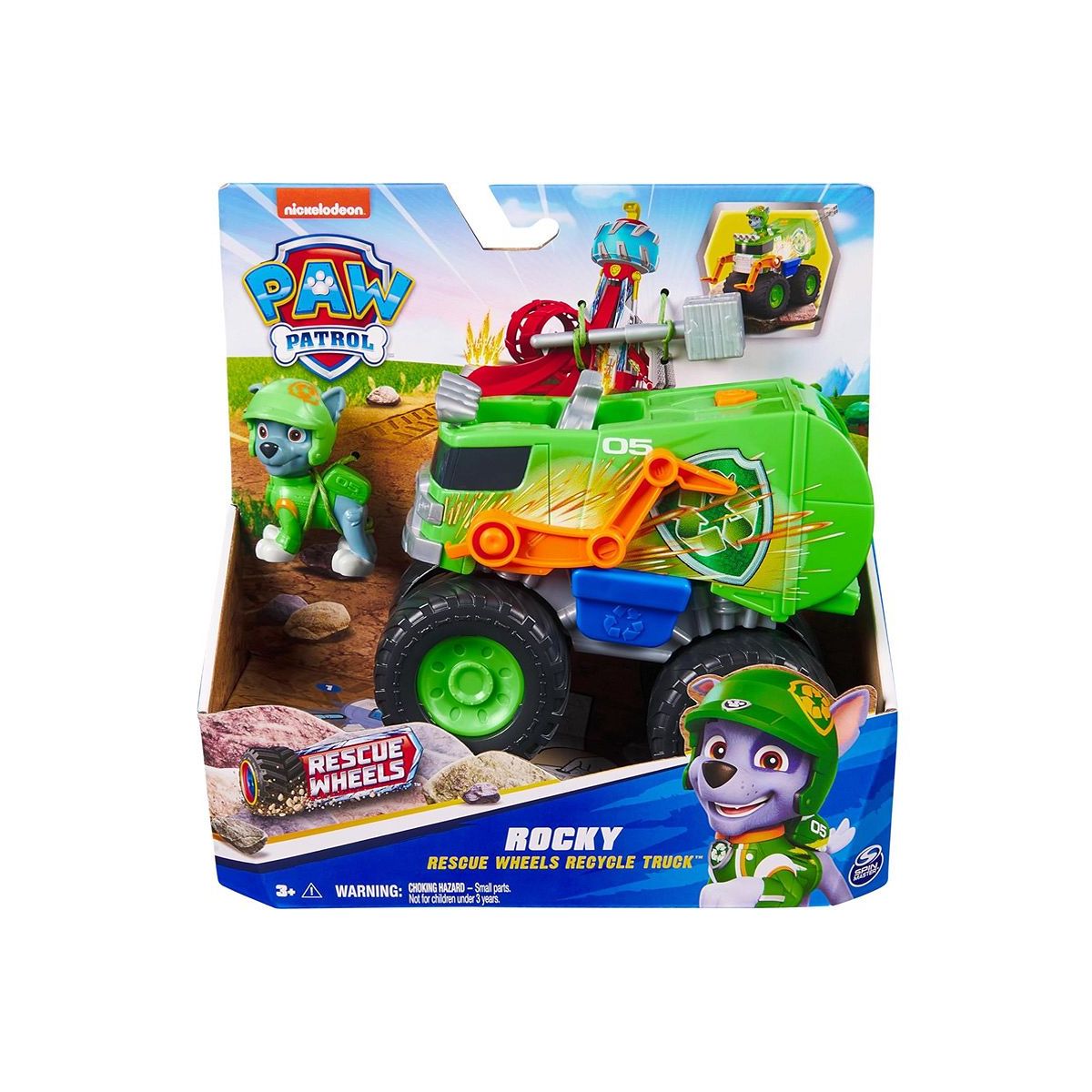 Samochód Spin Master Psi Patrol Rescue Wheels Monster Truck (6069372)