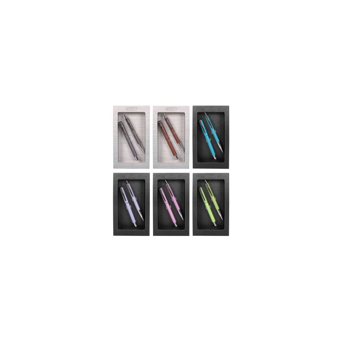 Zestaw piśmienniczy WINNER PASTEL 5907464218406 Cresco (880059)