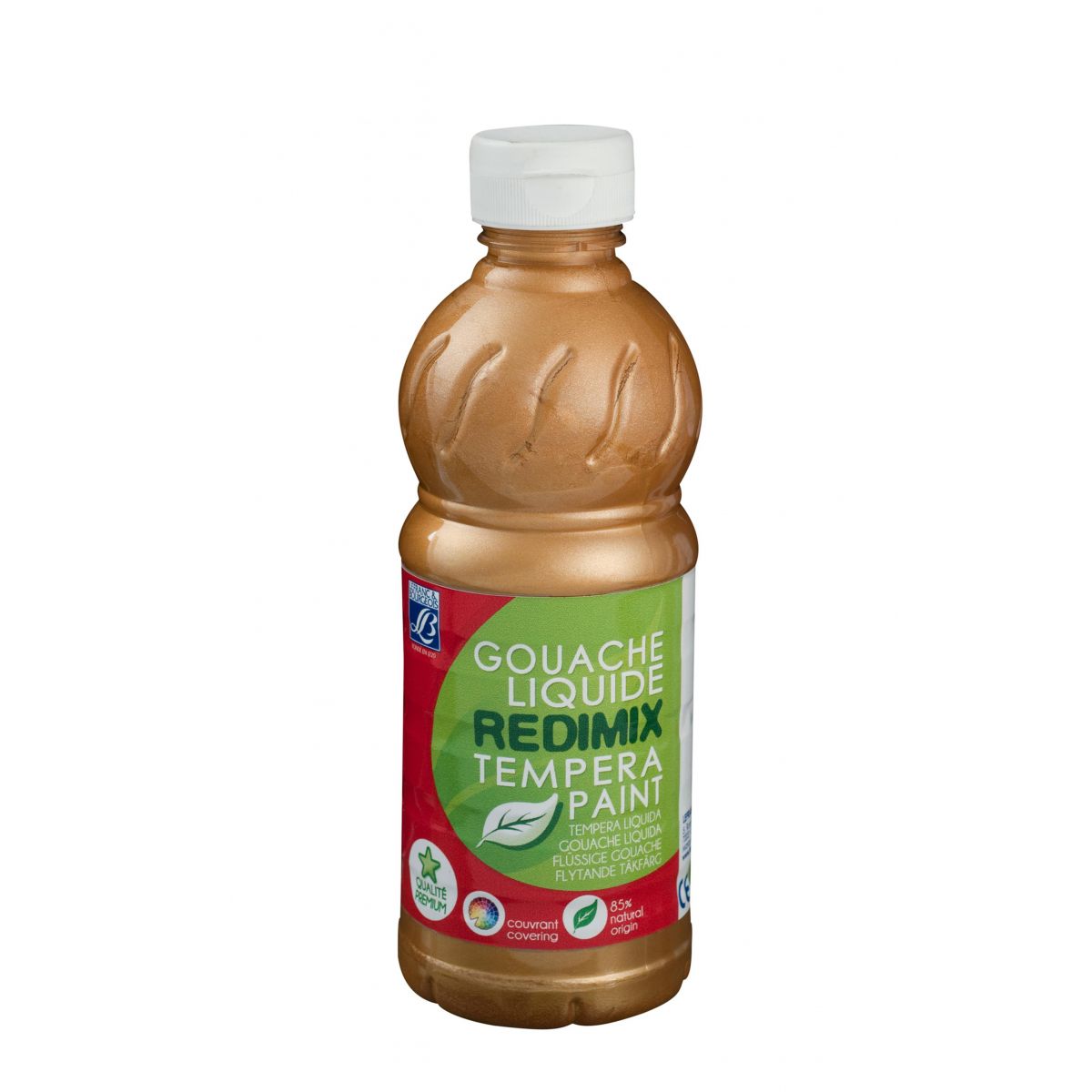 Farba tempera REDIMIX kolor: złoty 500ml 1 kolor. Lefranc&Bourgeois (188341)
