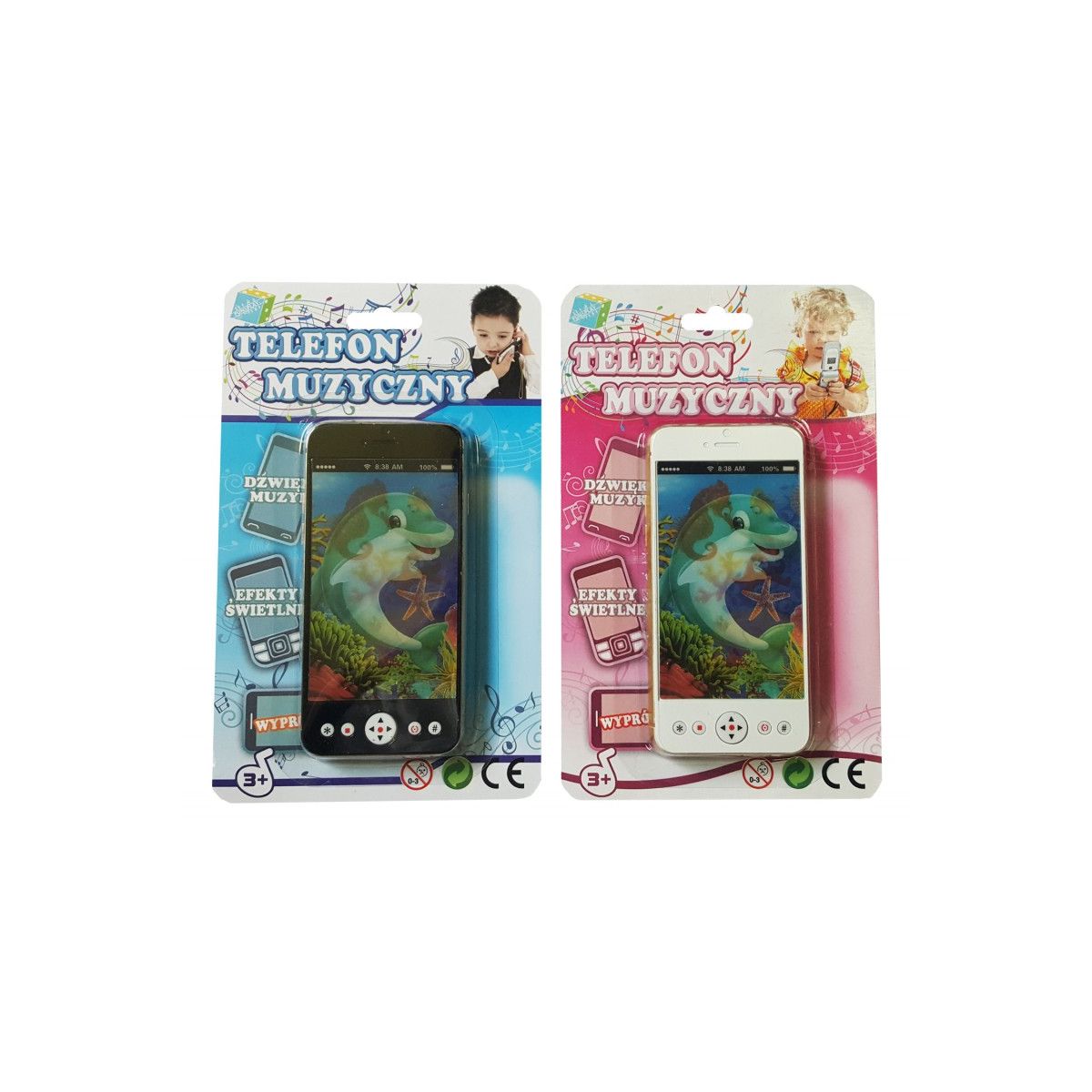 Telefon zabawkowy na baterie Trifox (A-0401)