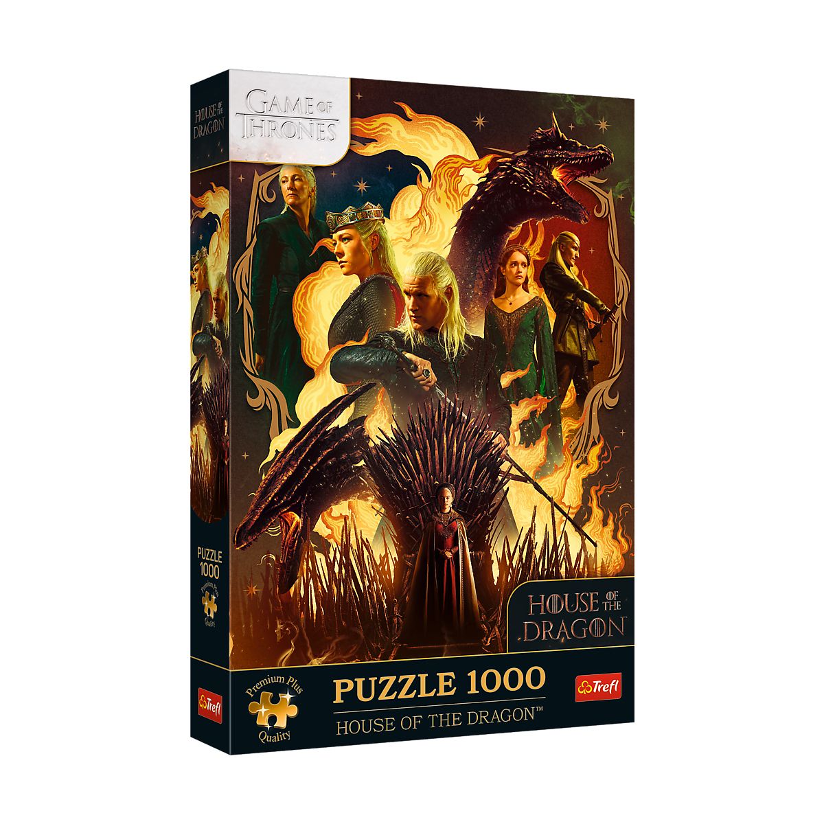 Puzzle Premium Plus Ród Smoka 1000 el. Trefl (12068)