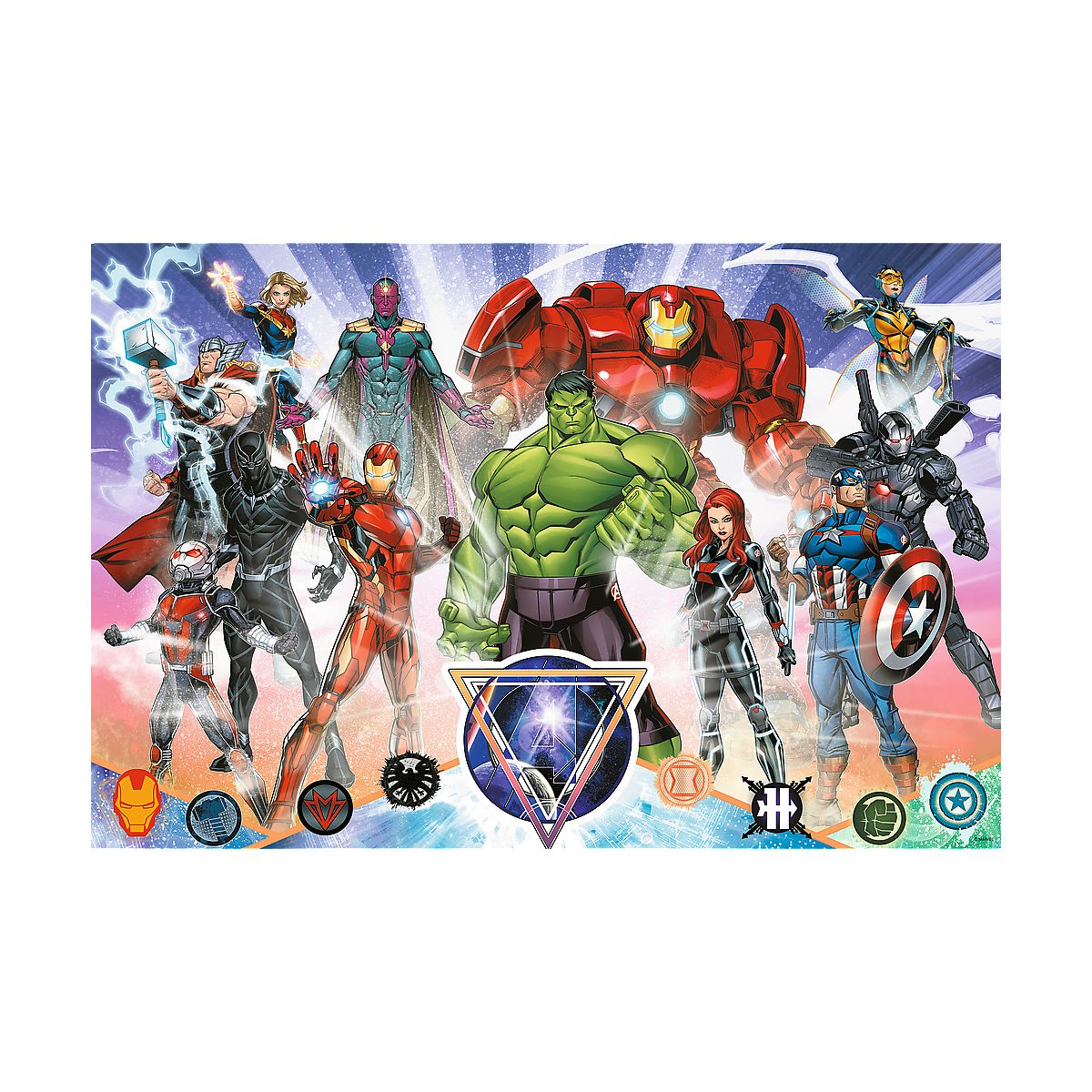 Puzzle Trefl Avengers XL Odwaga Avengers 160 el. (50023)