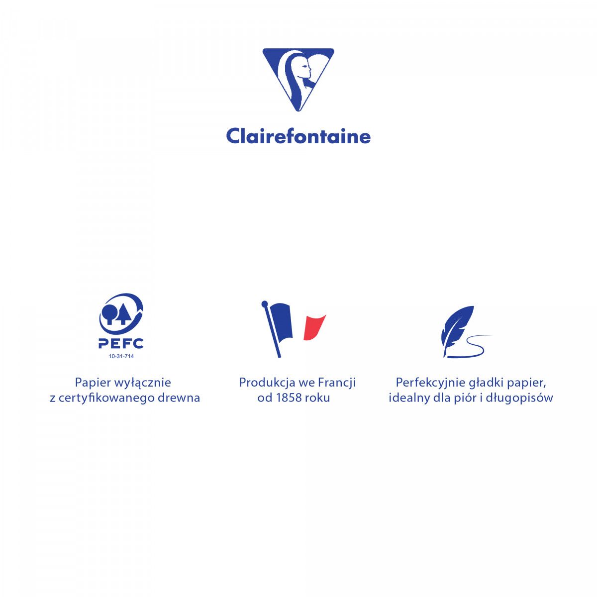 Zeszyt Clairefontaine 63545AMXC CF A5 32k. 90g linia