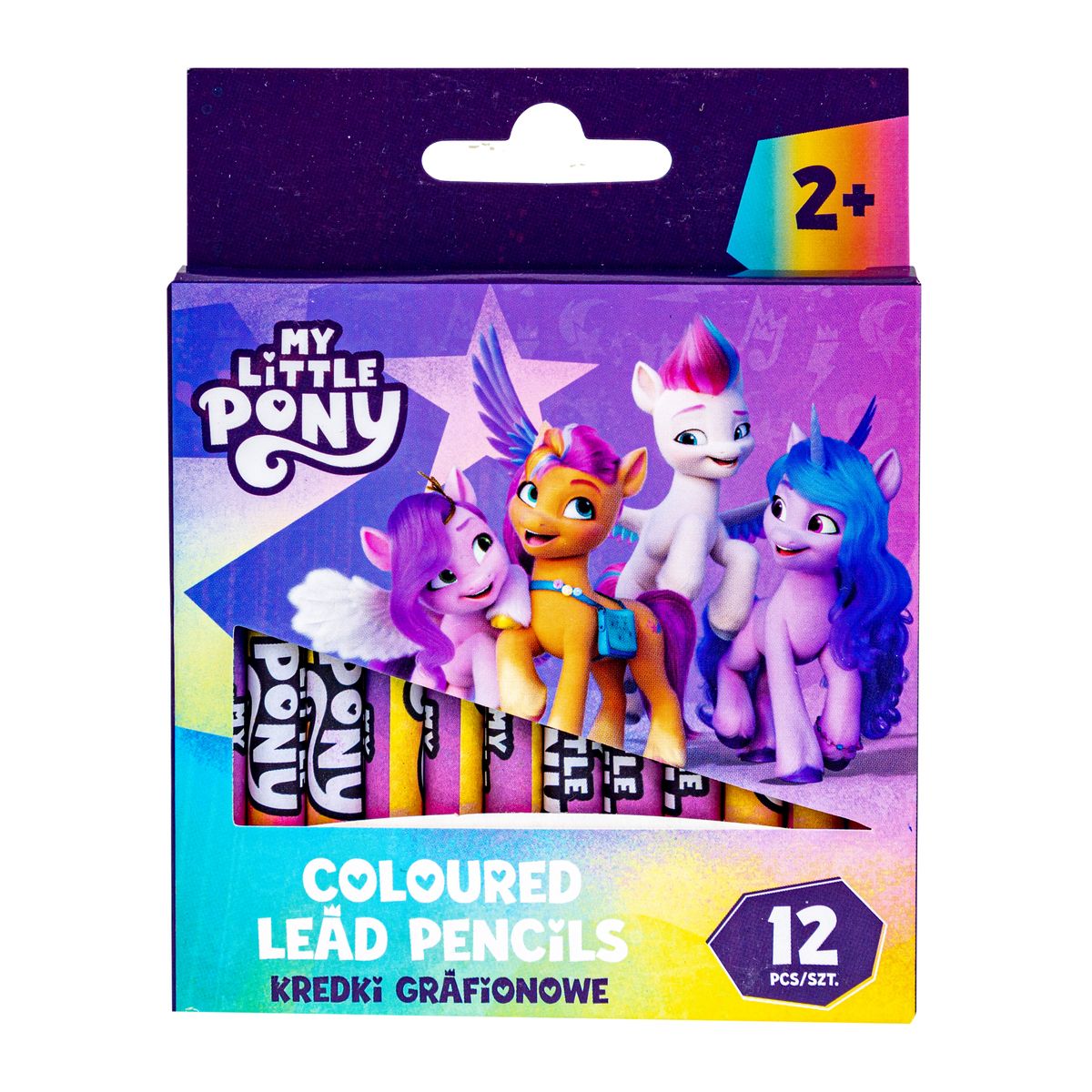 Kredki świecowe Astrapap My Little Pony grafinowe 12 kol. (316024054)