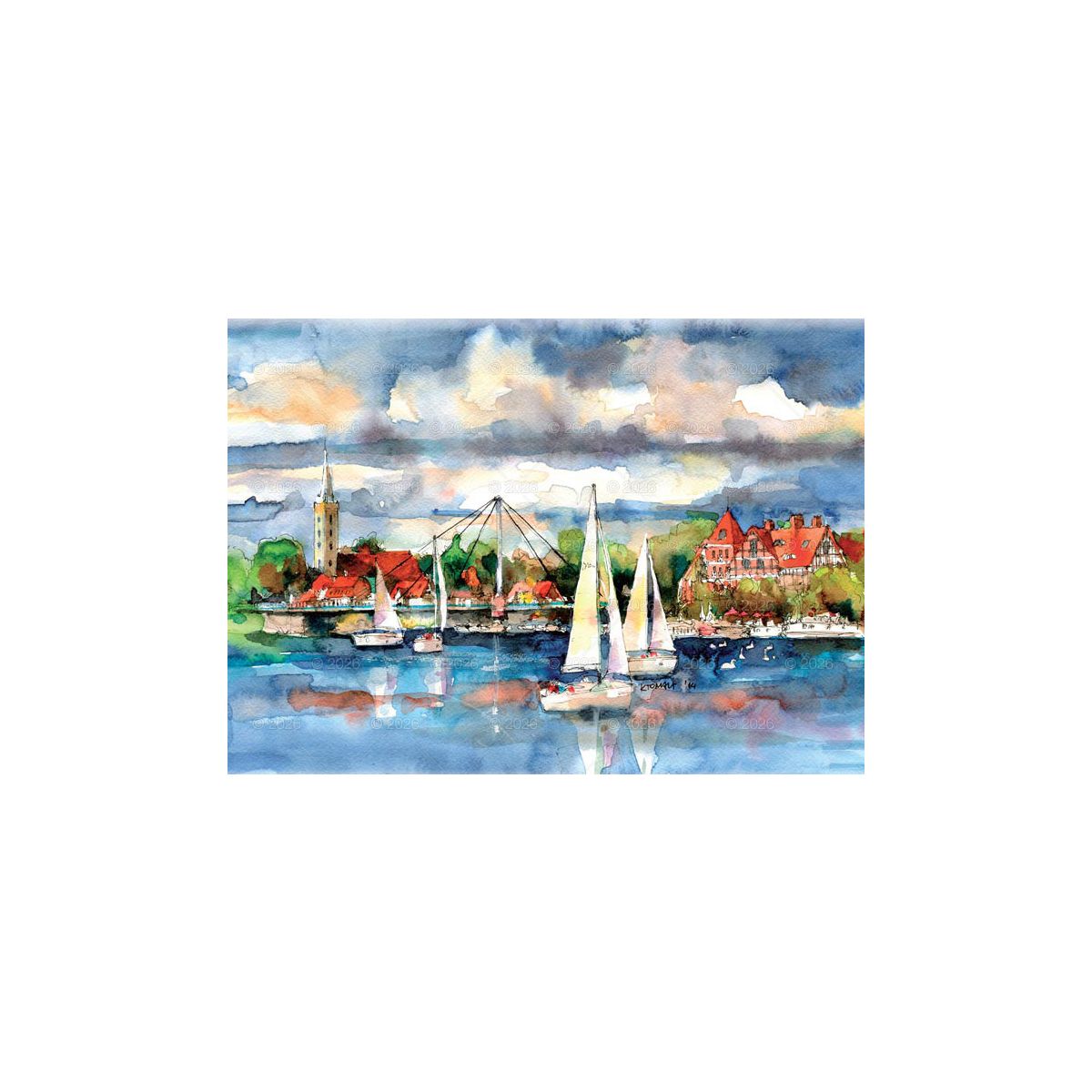 Kalendarz ścienny (401000) k:2915-377 13-planszowe 320mm x 470mm Lucrum (RW06)