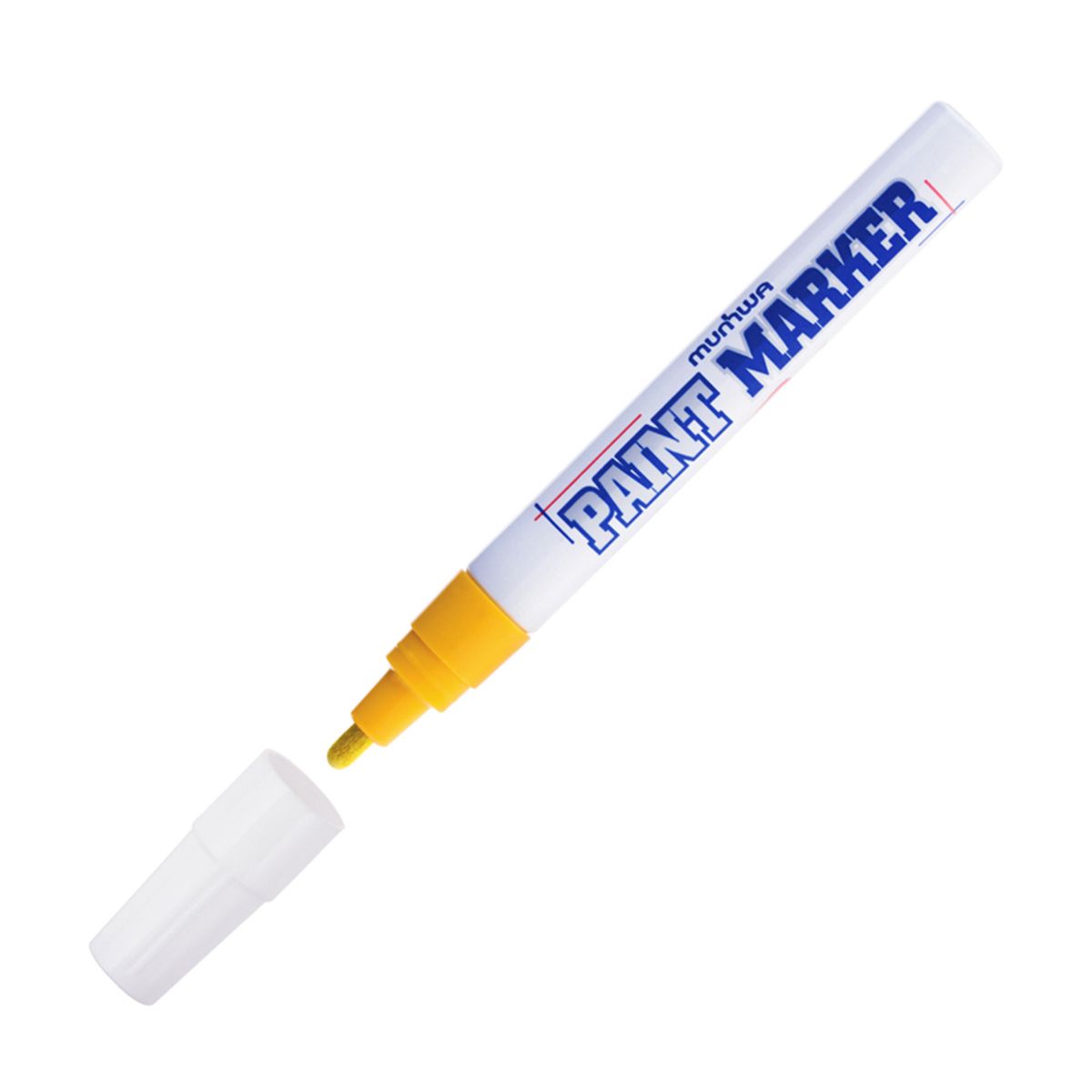 Marker olejowy żółty 4,0-8,5mm okrągła końcówka Munhwa (8801006711240)