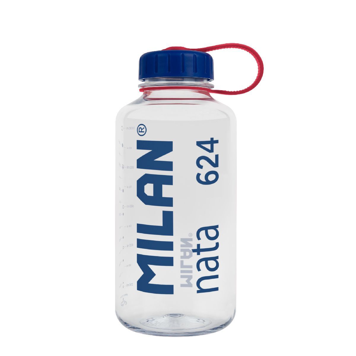 Bidon Butelka z tritanu Nata przezroczysta 1000ml Milan (644034NT)