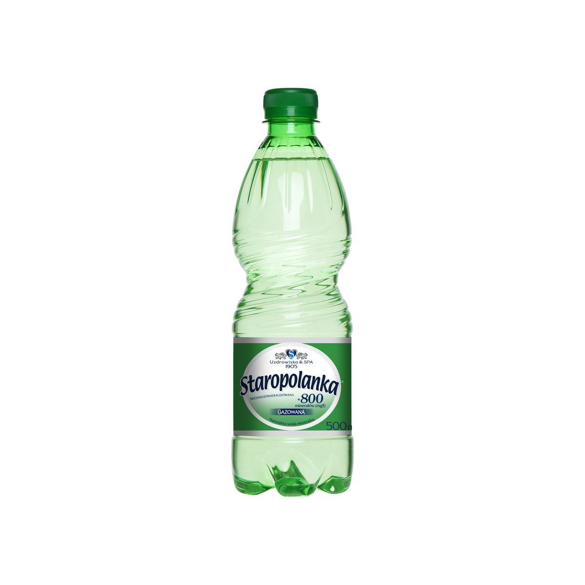 WODA STAROPOLANKA 500ML GAZOWANA