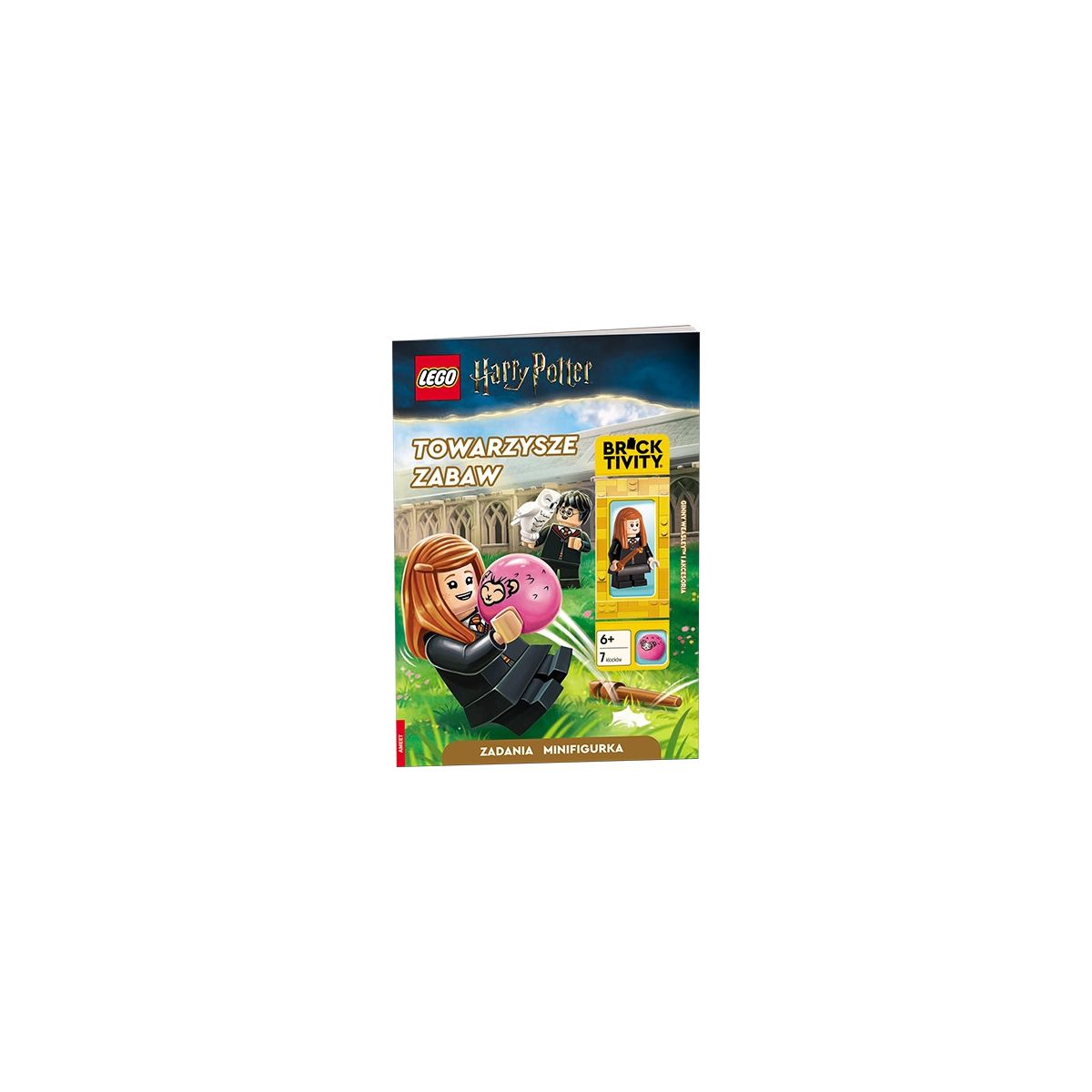 Książka dla dzieci LEGO® Harry Potter™. Towarzysze zabaw Ameet (LNC 6424)