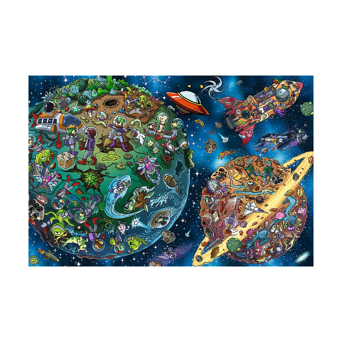 Puzzle Trefliki Trefliki w kosmosie 100 el. Trefl (16496)