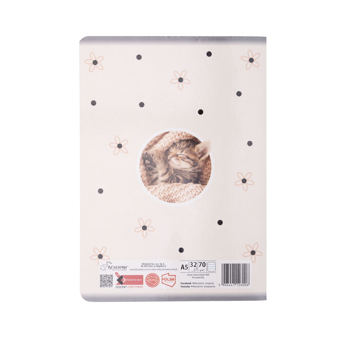 Zeszyt The Sweet Pets Beniamin (6006)