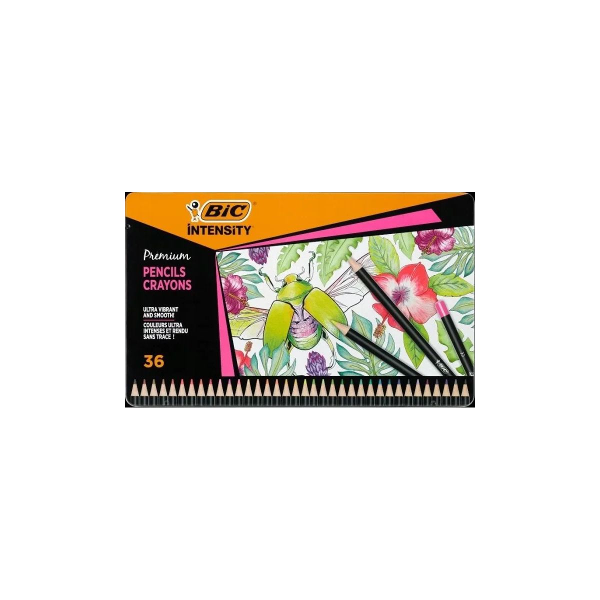 Kredki ołówkowe Intensity Premium 36 kol. Bic Kids (829029)