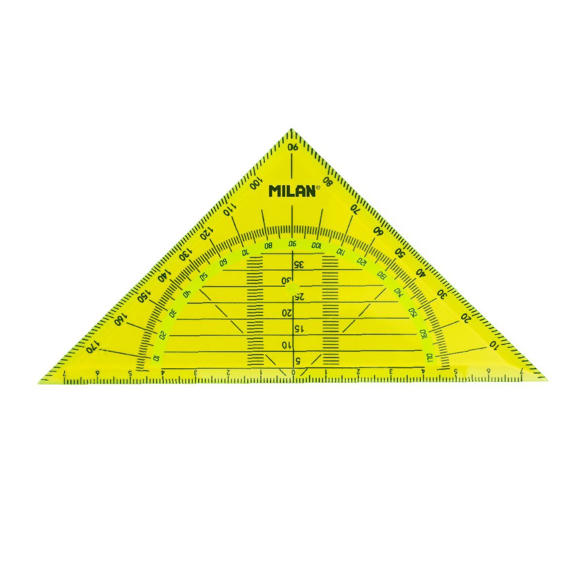 Ekierka Milan elastyczna ACID żółta 14cm (354G816)
