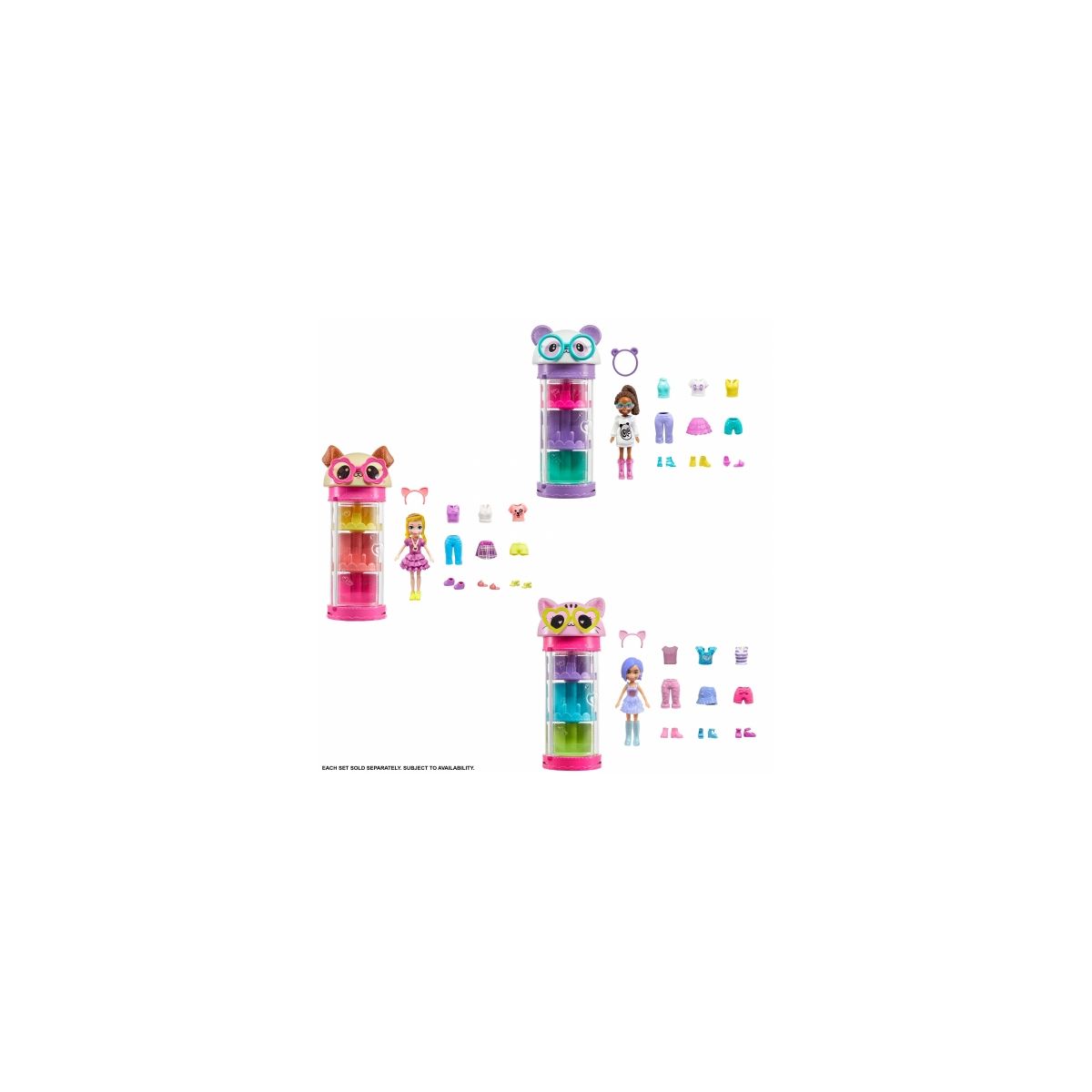Figurka Polly Pocket karuzelka stylu Mattel (HKW04)