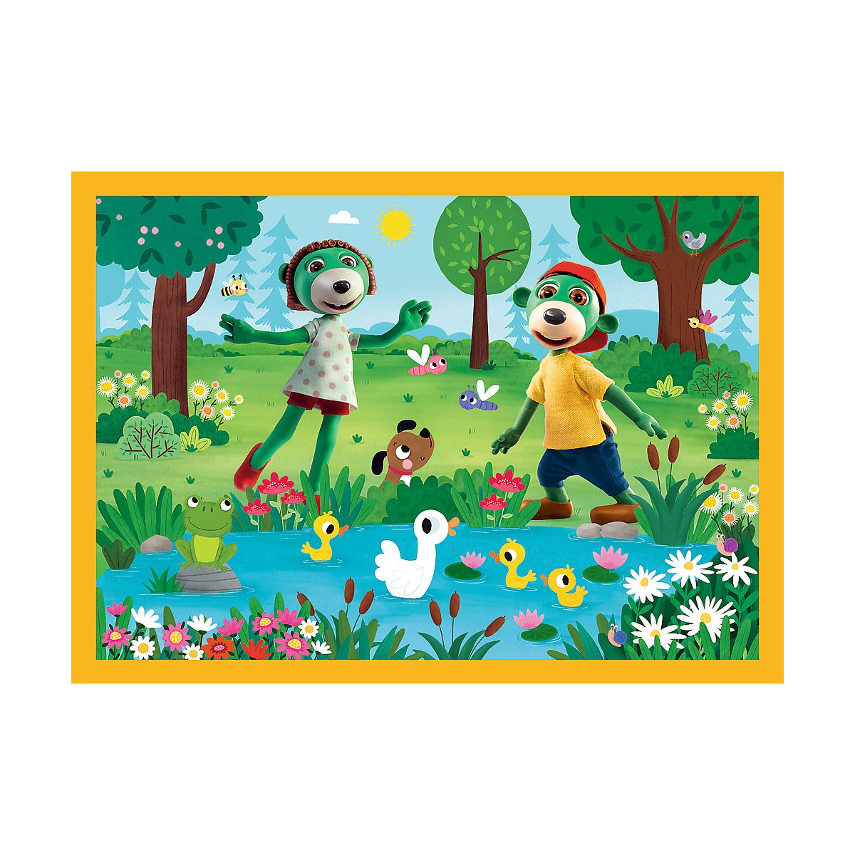 Puzzle Trefliki na wakacjach Trefl (34623)