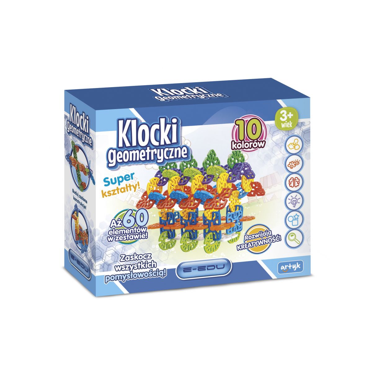 Klocki konstrukcyjne Artyk 60 el. (128714)