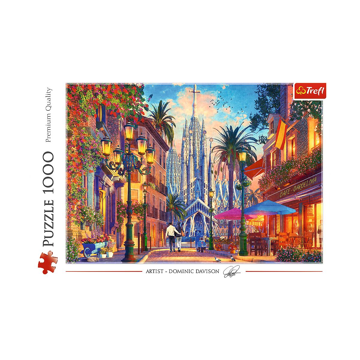 Puzzle Trefl Barcelona, Hiszpania 1000 el. (10793)