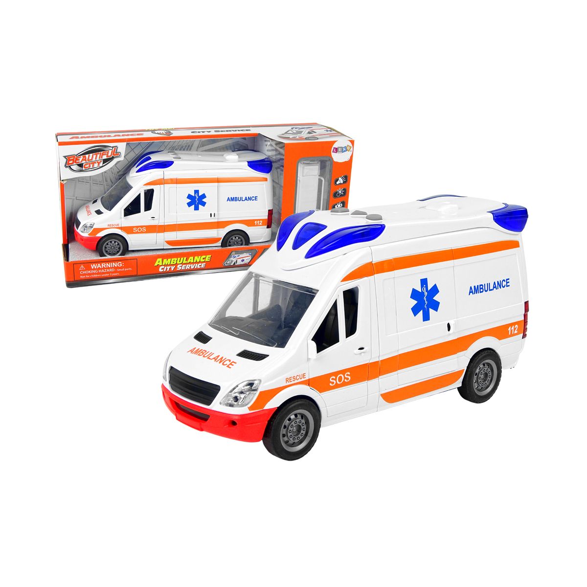 Ambulans Lean na baterie (12759)