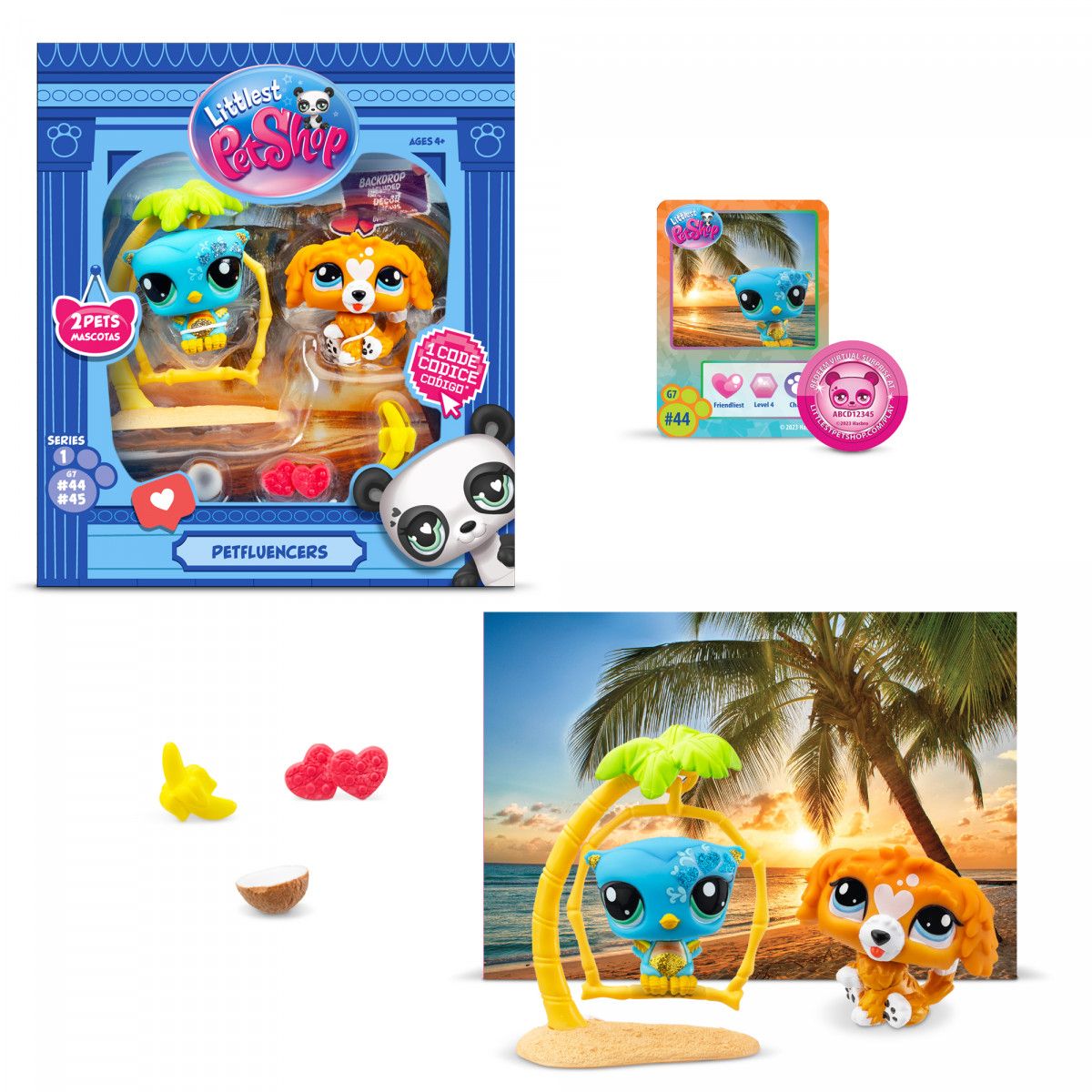 Figurka Tm Toys Littlest Pet Shop Petfluencers 2pak (LPS00560)