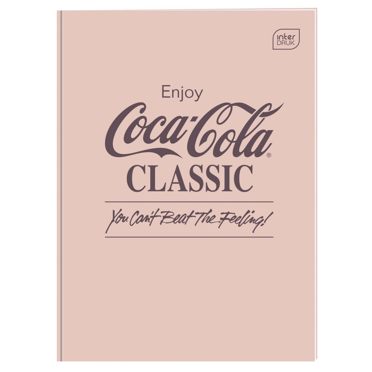 Zeszyt HYBRID COCA COLA A4 60k. 70g krata Interdruk