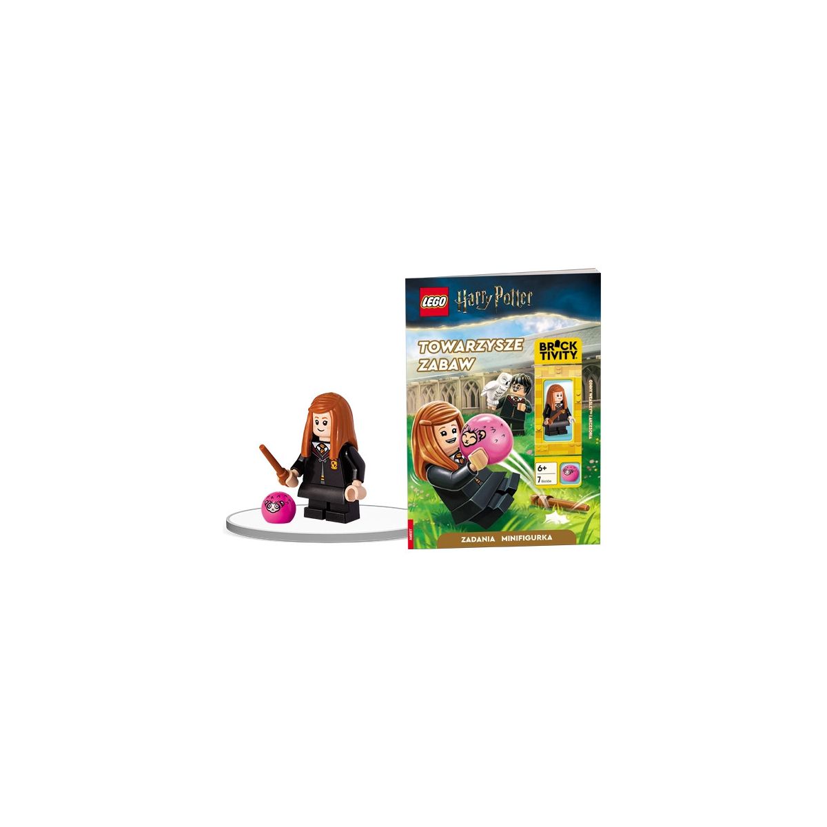 Książka dla dzieci LEGO® Harry Potter™. Towarzysze zabaw Ameet (LNC 6424)