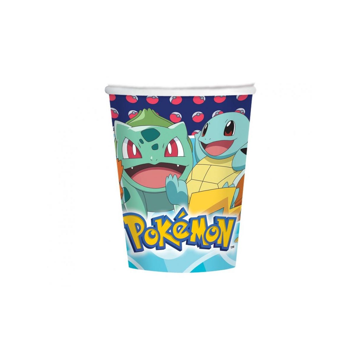 Kubek jednorazowy Godan Pokemon 8szt. papier 250ml (9904822-66)