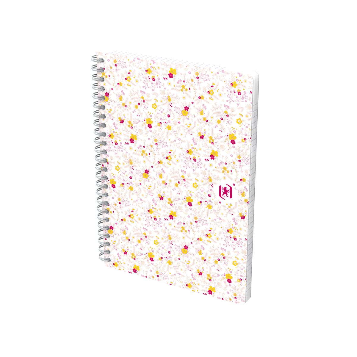 Kołozeszyt (kołobrulion) Oxford Floral A5 120k. 90g krata/tagi (400094951)