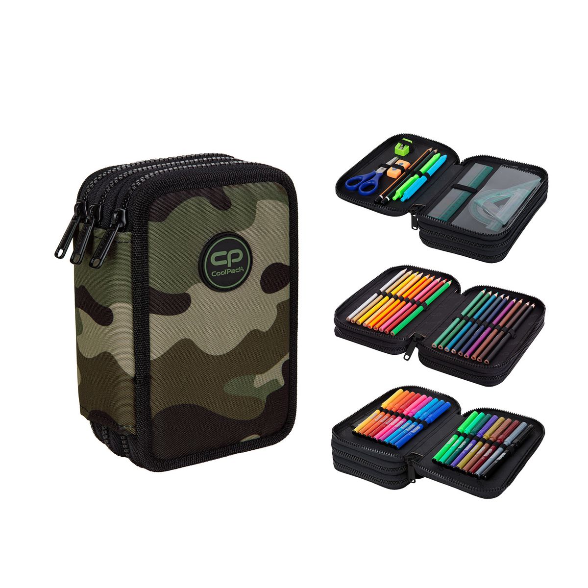 Piórnik Patio CoolPack Jumper 3 Soldier (E67572)
