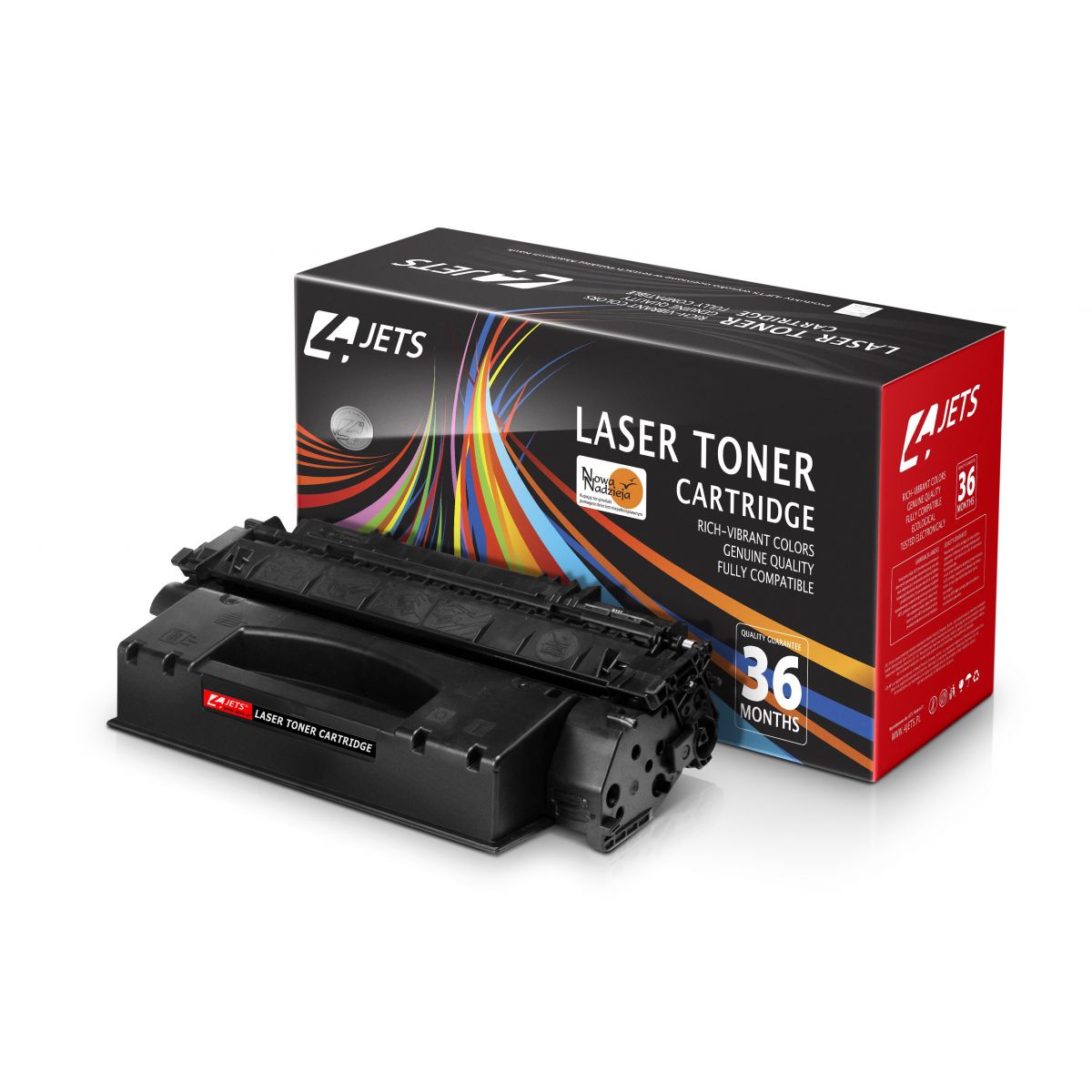 Toner alternatywny 4Jets hp cb436 czarny