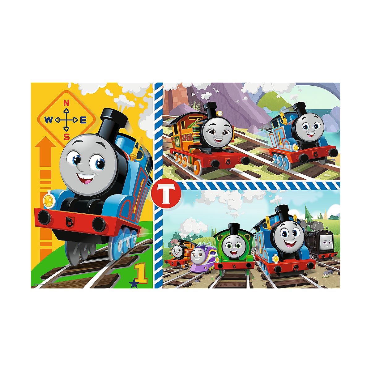 Puzzle Trefl Thomas And Friends Gigant Zabawy Tomka 15 el. (42008)