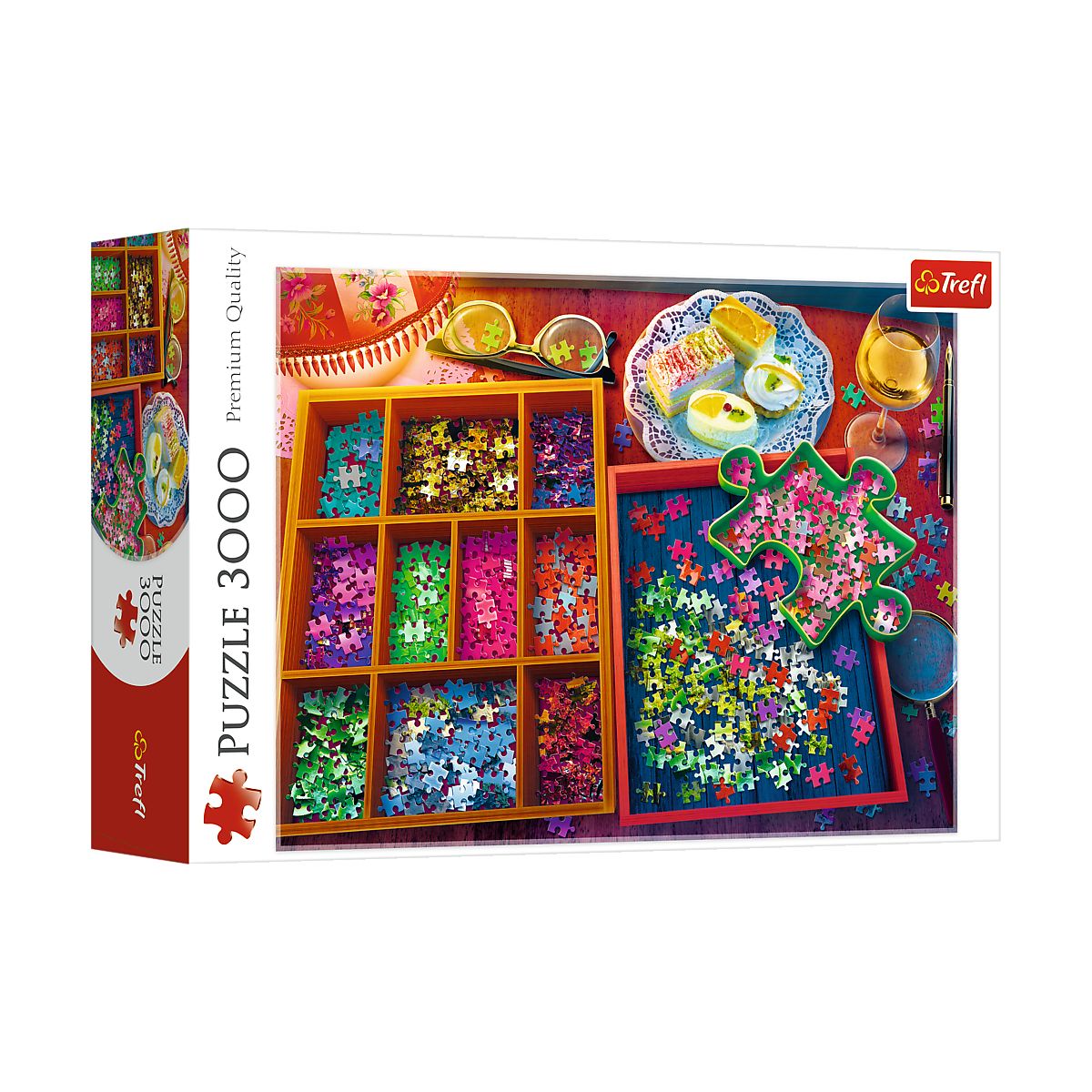 Puzzle Trefl Wieczór z puzzlami 3000 el. (33079)