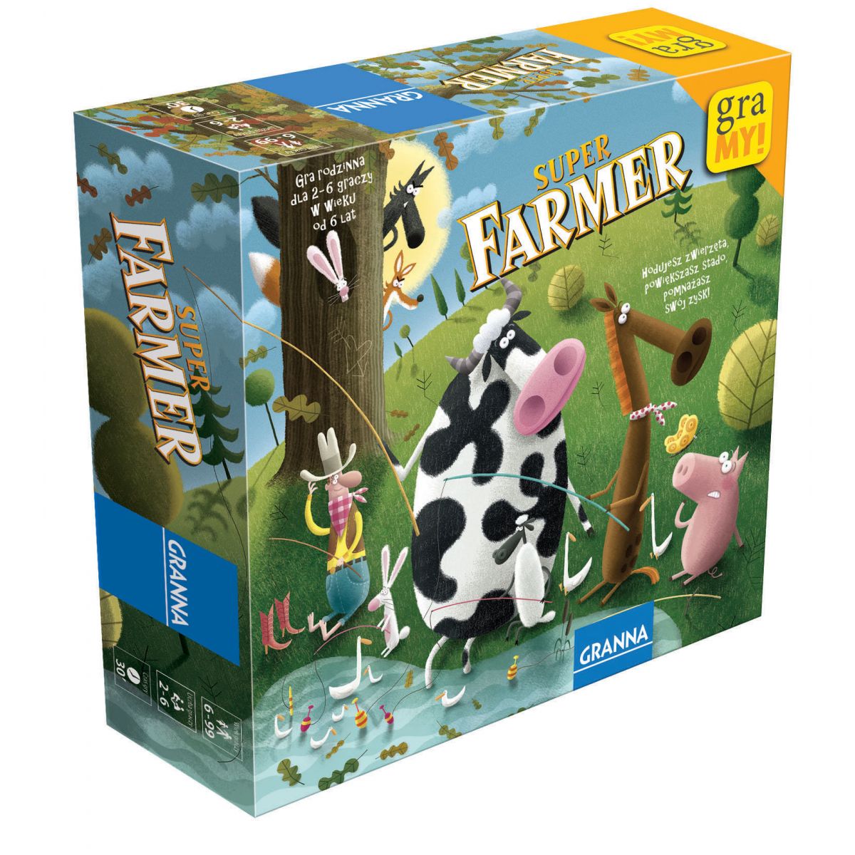 Gra edukacyjna Granna SUPERFARMER 2013 (00175/WG)